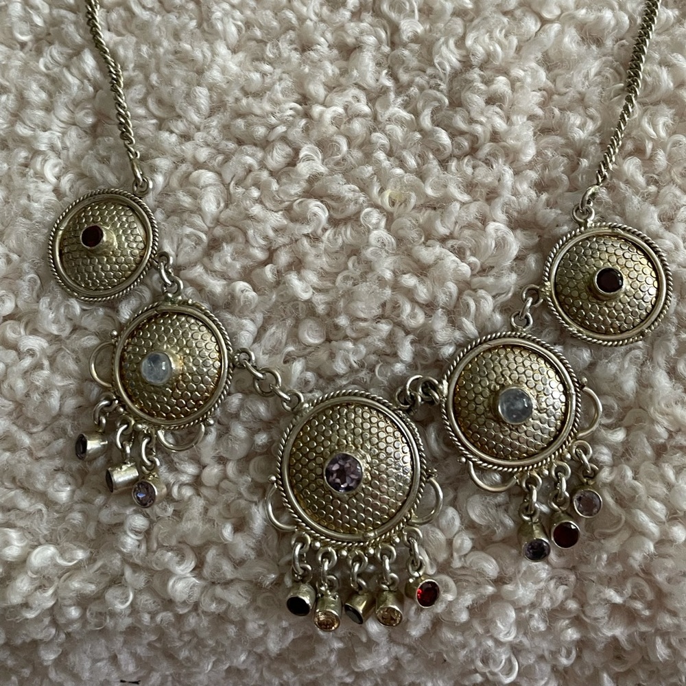 Silver necklace